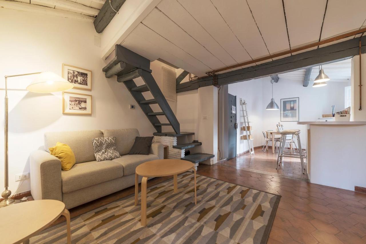 Apartmán Charming Loft Navona Řím Exteriér fotografie