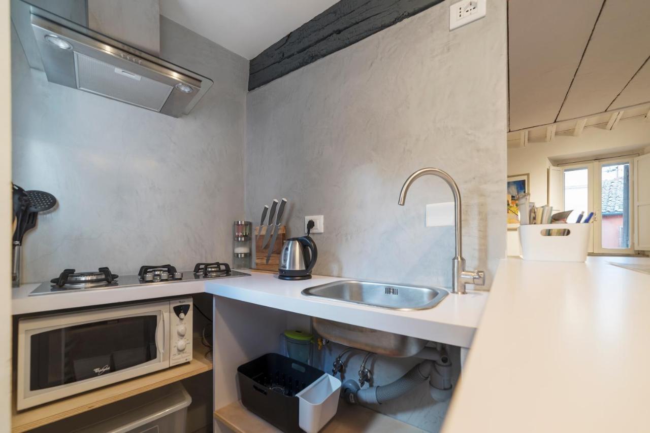 Apartmán Charming Loft Navona Řím Exteriér fotografie